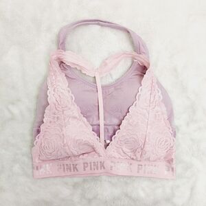 PINK Victoria's Secret Racerback Sports Bra 2-Pack 2471